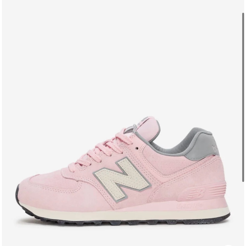 New Balance 574 Women's Pink & Grey Sneakers
